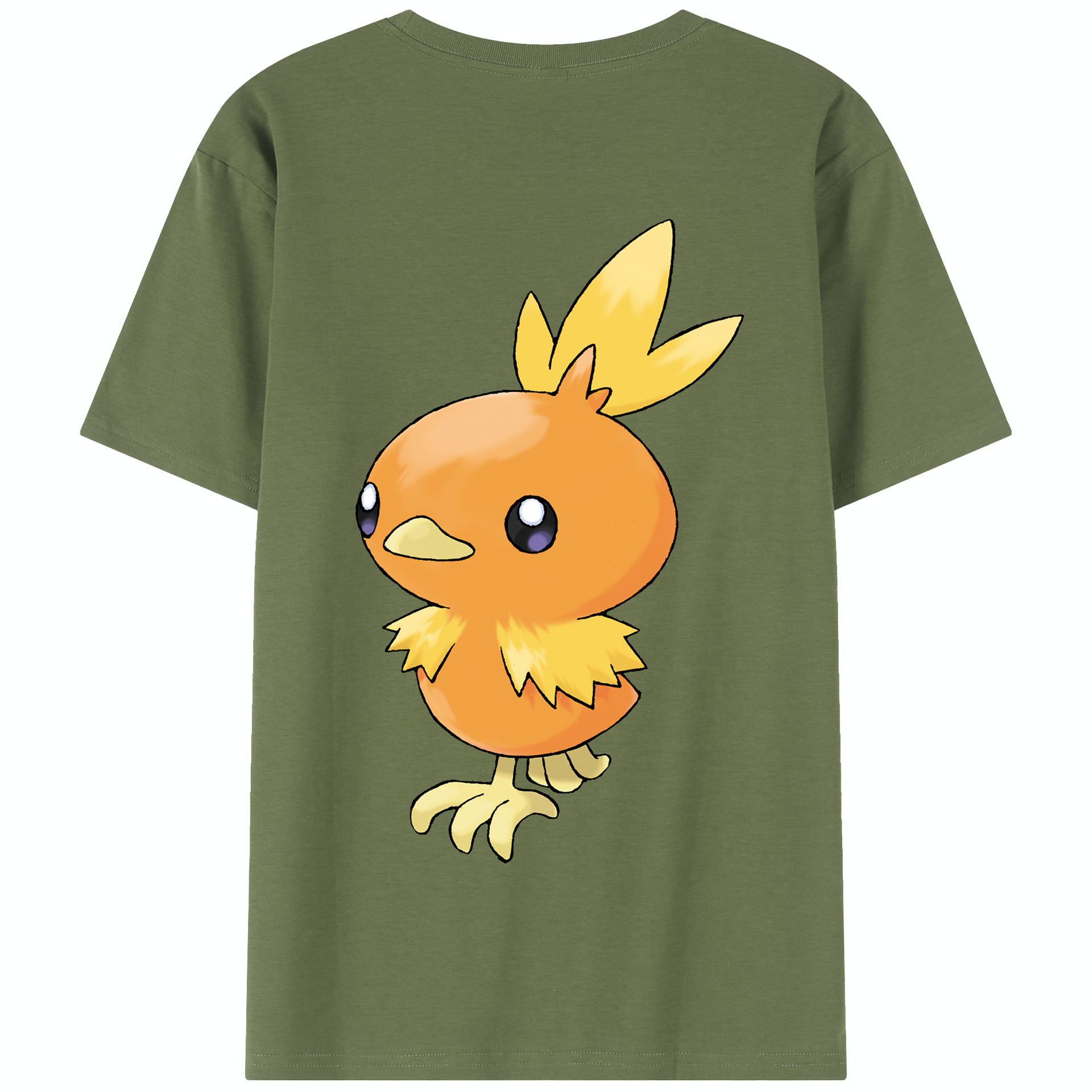 （画像用） ポケットモンスター Pokémon 綿100％半袖Tシャツ（背面プリント）